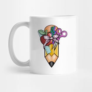 Back to school pencil Mug